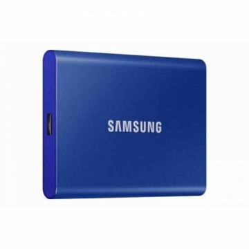Ārējais cietais disks Samsung T7 Zils 1 TB SSD
