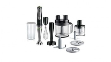 Braun MultiQuick 9 MQ 9187XLI 0.6 L Immersion blender 1200 W Black, Stainless steel