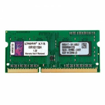 RAM Atmiņa Kingston KVR16S11S8/4 4 GB DDR3