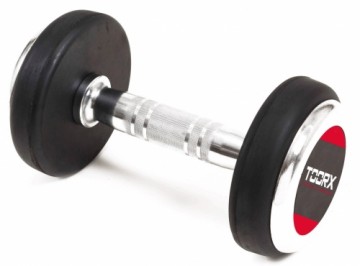 Toorx Professional rubber dumbbell 16kg