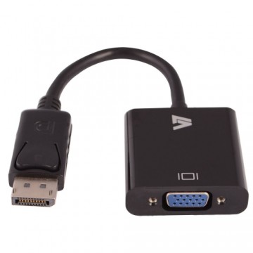 Адаптер для DisplayPort на VGA V7 CBLDPVGA-1E          Чёрный