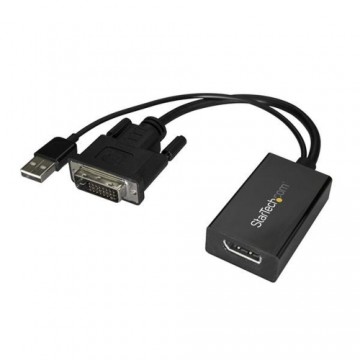 Адаптер для DisplayPort на DVI Startech DVI2DP2              Чёрный