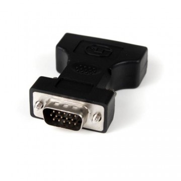 DVI uz VGA Adapteris Startech DVIVGAFMBK           Melns