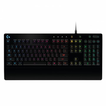 Spēļu Klaviatūra Logitech Prodigy G213 USB 2.0 RGB Melns