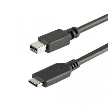USB C uz Mini DisplayPort Adapteris Startech CDP2MDPMM1MB         Melns 1 m
