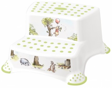 KEEEPER double step stool with anti-slip function WINNIE, white, 10032