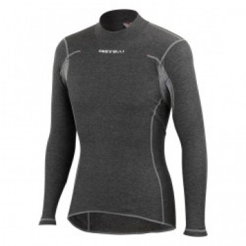 Castelli Velo termokrekls FLANDERS Warm LS M Black