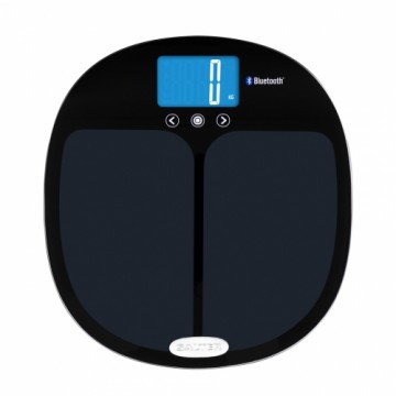 Salter 9192 BK3R Curve Bluetooth Smart Analyser Bathroom Scale black