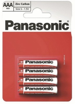 Panasonic AAA MN2400 Alkaline LR03 1.5V Батарейки MN2400 (4шт.)