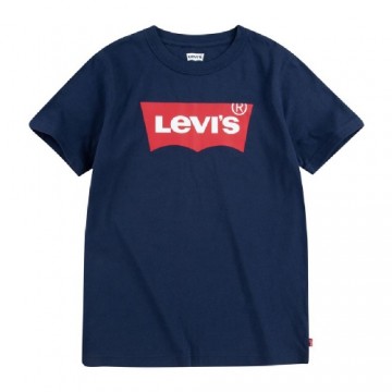 Child's Short Sleeve T-Shirt Levi's Batwing Dark blue Unisex