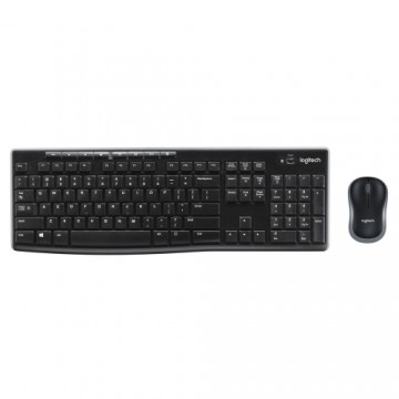 Keyboard and Wireless Mouse Logitech MK270 QWERTY English