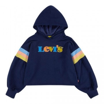 Children’s Sweatshirt Levi's  Full Sleeve High Rise Dark blue