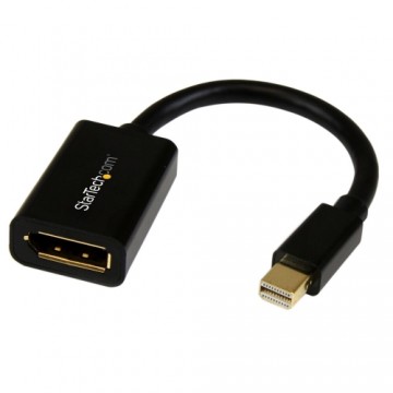 Адаптер Mini DisplayPort — DisplayPort Startech MDP2DPMF6IN          Чёрный