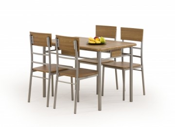 Halmar NATAN table + 4 chairs