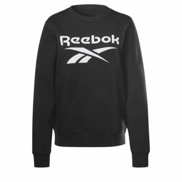 Толстовка без капюшона женская Reebok Identity Logo W Чёрный