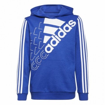 Bērnu Džemperis Adidas Essentials Logo K Zils