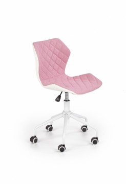 Halmar MATRIX 3 children chair, color: pink / white
