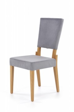 Halmar SORBUS chair, color: honey oak / grey