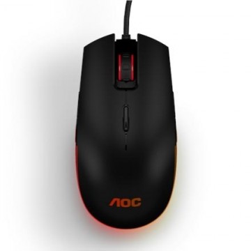 AOC Gaming Mouse GM500 Wired, 5000  DPI, USB 2.0, Black