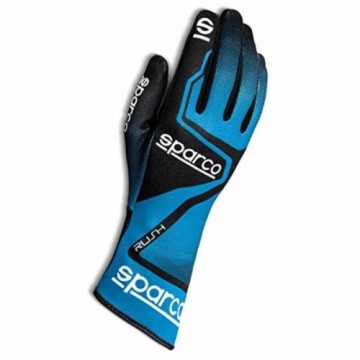 Karting Gloves Sparco RUSH Zils 12 Izmērs