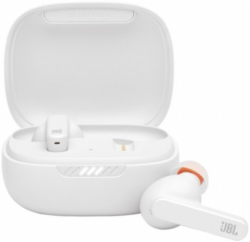 JBL wireless earphones Live Pro+, white