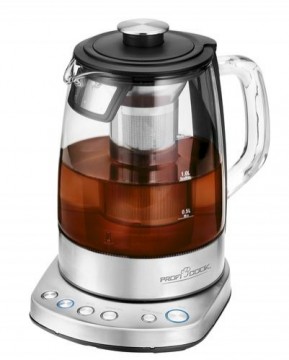 ProfiCook PC-WKS 1167G tea maker 1.5 L 2200 W Berry, Stainless steel