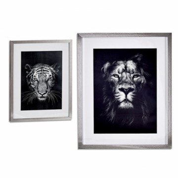 Gift Decor Картина Lion - Tiger (3 x 53 x 43 cm) (43 x 3 x 53 cm)