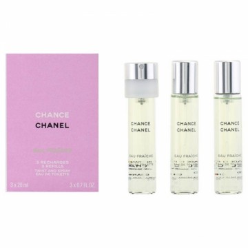 Set ženski parfem Chance Eau Fraiche Chanel (3 pcs)