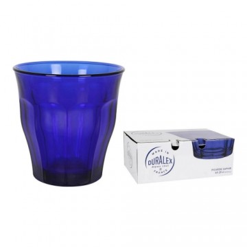 Набор стаканов Duralex Picardie Стеклянный Синий 6 штук (25 cl)