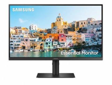 LCD Monitor|SAMSUNG|S4U|24"|Panel IPS|1920x1080|16:9|75Hz|5 ms|Swivel|Pivot|Height adjustable|Tilt|Colour Black|LS24A400UJUXEN