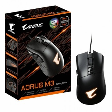 Pele Gigabyte AORUS M3 6400 DPI Melns