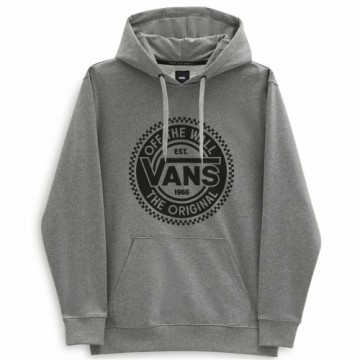 Men’s Hoodie Vans Big Chest Lock Up Light grey