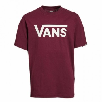 Child's Short Sleeve T-Shirt Vans Drop V Boy-B Brown