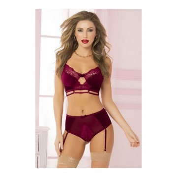 Underwear Set Seven Til Midnight Burgundy