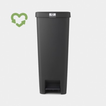 BRABANTIA atkritumu tvertne StepUp ar pedāli, 40l, dark grey - 800023