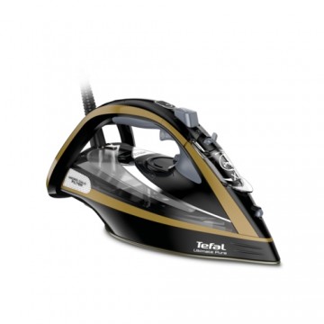 Tefal FV9865E0 iron Dry & Steam iron Durilium Autoclean soleplate 3000 W Black, Gold