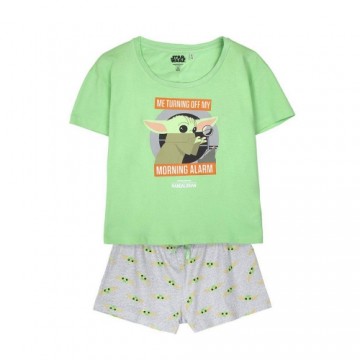 Summer Pyjama The Mandalorian Green Light Green Lady