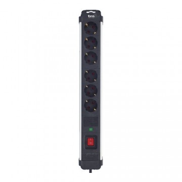 Power Socket - 6 Sockets with Switch TM Electron 230 V