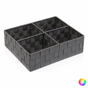 Bigbuy Home Коробка с отсеками Текстиль (27 x 10 x 32 cm)