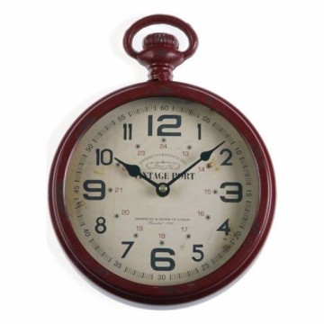 Bigbuy Home Sienas pulkstenis Metāls (28 x 5 x 22 cm)