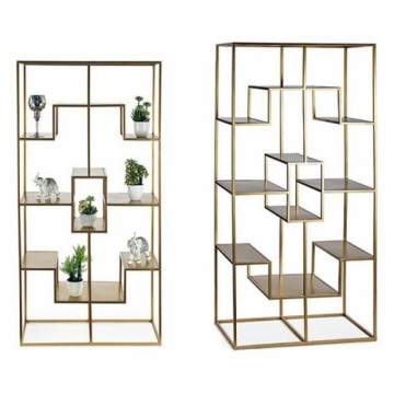 Shelves BIG-S3605004 Golden Metal 45 x 200 x 100 cm