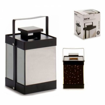 LED Lantern Black Mirror 12,5 x 18,5 x 12,5 cm