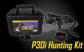 FLASHLIGHT HUNTING 2000 LUMENS/P30I HUNTING KIT NITECORE