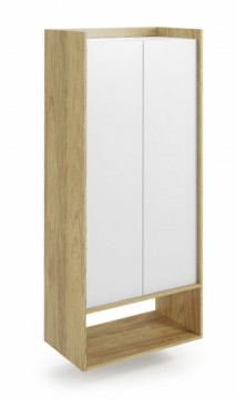 Halmar MOBIUS regal 2D color: hikora oak/white