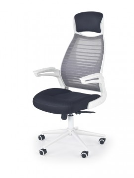Halmar FRANKLIN office chair, color: black / white / grey