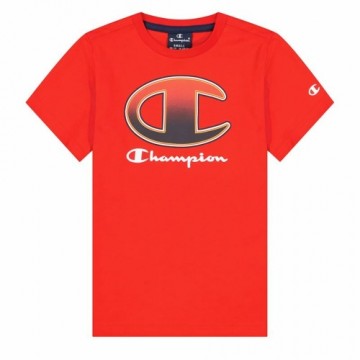 Футболка с коротким рукавом Champion Crewneck T-Shirt B Красный