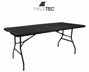 Malatec Folding garden table black 180 cm (15102-0)