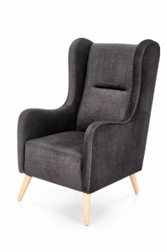 Halmar CHESTER leisure chair, color: anthracite (fabric 17. Charcoal)