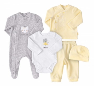 Bembi Baby Set Art.KP244-BX0 Bērnu komplektiņš no 5 daļam