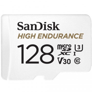 Карта памяти микро-SD с адаптером SanDisk SDSQQNR-128G-GN6IA   128 Гб UHS-I